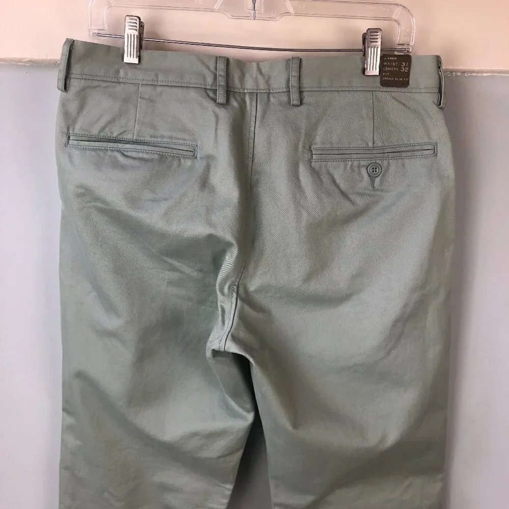NWT J. Crew Mint Urban Slim Fit Chinos